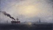 Foggy Morning on the Thames James Hamilton